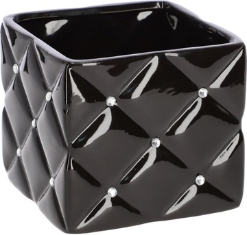 GLAMOUR FLOWER POT ЦВЕТОЧНЫЙ ГОРШОК С КЕРАМИЧЕСКОЙ КРЫШКОЙ, 2 шт.