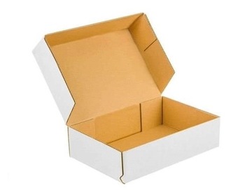 Karton Fasonowy 250x200x60 mm biały 370g/m2 - zestaw 10 sztuk