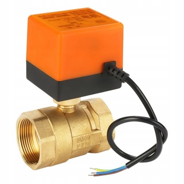 ELEKTROZAWOR ZAWOR kulowy DN40 SILOWNIK 220V