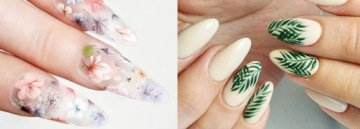 Наклейка для ногтей WATER маникюрная Фрукты STZ-495