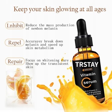 Vitamin C serum Face Serum Long Lasting Moist