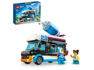 LEGO City Pingwinia furgonetka ze slushem 60384