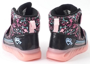 СНЕЖНЫЕ БОТИНКИ AMERICAN CLUB ES140/23, ЧЕРНЫЕ, ИЗОЛИРОВАННЫЕ, ПОДСВЕТКА, СВЕТОДИОДНАЯ 27