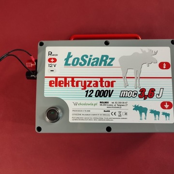 Электрификатор Shepherd 230 В / 12 В Łosiarz 3, 6 Дж