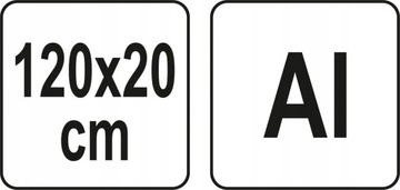 YATO ВИБРАЦИОННАЯ ПОЛОСКА РУЧНАЯ ПЛАСТИНКА ДЛЯ ВЫГЛАЖИВАНИЯ БЕТОНА