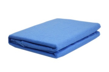 Prześcieradło frotte bez gumki rozmiar 160x200 kolor policyjny KOBI Produce