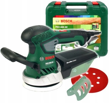 SZLIFIERKA MIMOŚRODOWA BOSCH PEX 400 AE 350W 125MM