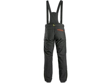 SPODNIE NARCIARSKIE MĘSKIE ZIMOWE OCIEPLANE SOFTSHELL MOCNE
