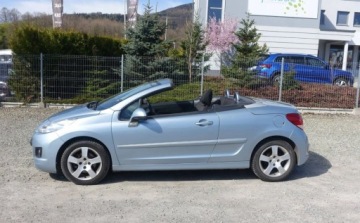 Peugeot 207 CC 1.6 VTi 120KM 2010 Peugeot 207 CC 1.6 120KM Kabriolet Zarejestrowany Klima Grzane fotele 1.6, zdjęcie 15