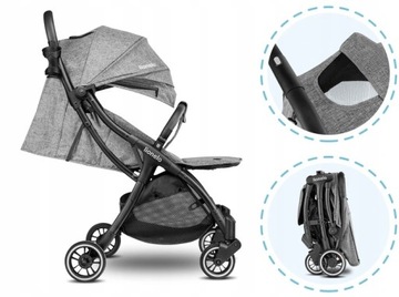 Спортивная коляска Lionelo Julie One Stone Grey