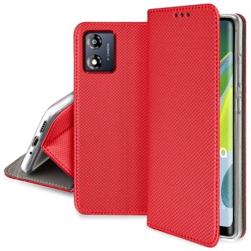 Чехол для Motorola Moto E13 SMART MAGNET CASE GLASS
