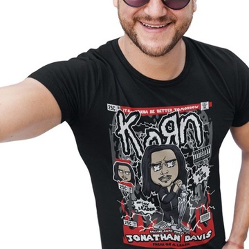 KOSZULKA HORROR/ROCK JONATHAN DAVIS KORN
