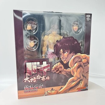 17cm Figma Baki Hanma Anime rysunek Baki the Grappler figurka herbatniki