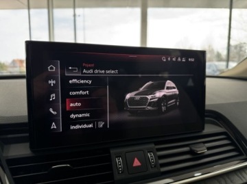 Audi Q5 II SUV Facelifting 2.0 35 TDI 163KM 2021 Audi Q5 35 TDI Kamera cofania CarPlayAndroid LED Podgrzewane fotele, zdjęcie 31