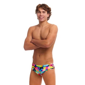 Kąpielówki męskie slipy na basen treningowe szybkoschnące Funky Trunks R.M