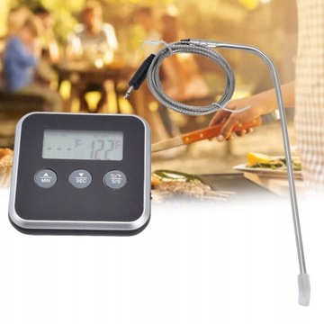 TERMOMETR KUCHENNY BBQ ELEKTRONICZNY SONDA GRILL