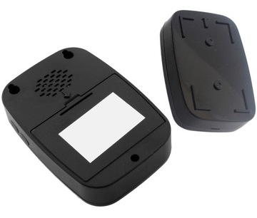 БЕСПРОВОДНОЙ Водонепроницаемый ЗВОНОК IP44, ГРОМКИЙ 433.92 ЧЕРНЫЙ AG892