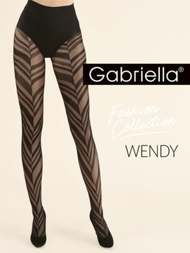 Rajstopy Gabriella Wendy 20 den 2/S Nero