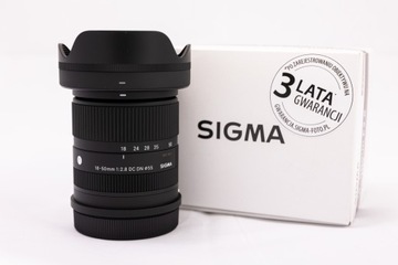 SIGMA Contemporary 18-50/2.8 DC DN | Sony-E | Idealny pod APS-C