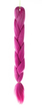 Синтетические волосы в косах - фиолетовый