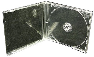 Pudełka na 1 CD Jewel Case CD BOX Clear - 50 szt.