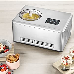 Машина для мороженого Severin 2-в-1 с функцией йогурта.