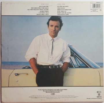 Винил Брюс Спрингстин - Tunnel Of Love 1987 VG+