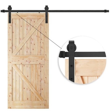 НАБОР СИСТЕМЫ РАЗДВИЖНЫХ ДВЕРЕЙ ДЛЯ АМАРНОЙ ДВЕРИ ШИРИНОЙ 200 СМ