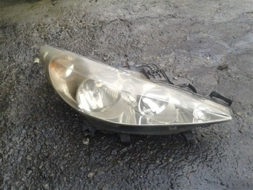 ФОНАР ПЕРЕДНИЙ ПРАВЫЙ PEUGEOT 207 3D EUROPA