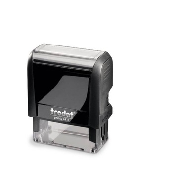 TRODAT PRINTY STAMP 4911 ЧЕРНЫЙ + ДИЗАЙН ЛАСТИКА