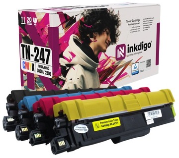 4x TN 247 TONER do DRUKARKI HL-L3270CDW DCP-L3510CDW DCP-L3550CDW