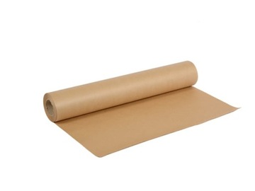 Papier pakowy KRAFT do prezentów paczek 55cm/50m