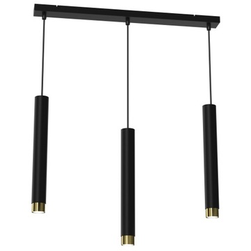 LAMPA WISZĄCA ŻYRANDOL SPOT EYE TUBY MINI ZŁOTO
