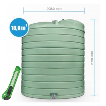 Zbiornik do RSM 10000l 10m3 + nożyk