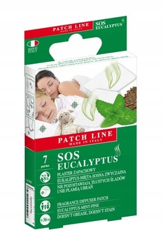 Patch Line Plastry SOS EUCALYPTUS 7 sztuk aromaterapia