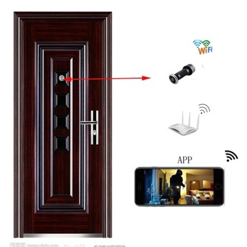 KAMERA WIZJER VIDEO DRZWI WiFi V380 Pro