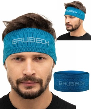 Brubeck opaska na głowę 3D PRO nieb/czarny S/M