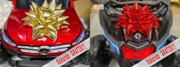 Трактор-бульдозер-погрузчик с прицепом 400 Вт 24 В 20 Ач 2 ЦВЕТА + БЕСПЛАТНЫЙ лук