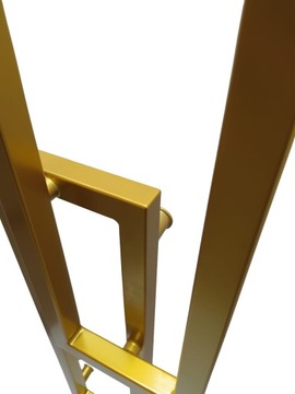 Радиатор для ванной комнаты декоративный золотой 123x30 Aureus Slim