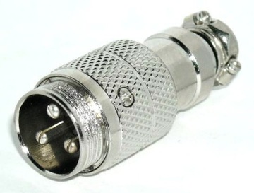 GNIAZDO MIKROFONOWE NA KABEL NC/CB 3PIN 1szt.