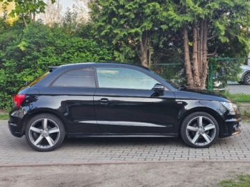 Audi A1 I Hatchback 3d 1.6 TDI 90KM 2014 Audi A1 3-drzwiowe S-LINE ASO navi grz. fotele klima ALU 17 2xkola g, zdjęcie 7