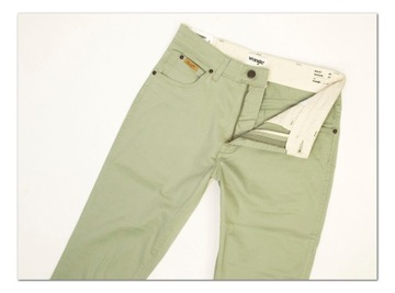 Wrangler Texas Slim Grass spodnie męskie W30 L30