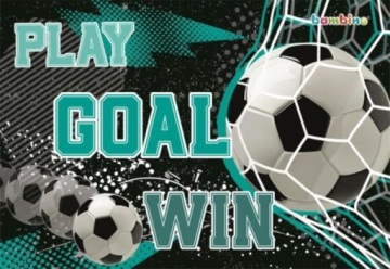 Підкладка шкільна на письмовий стіл двосторонній 55x38 см GOAL