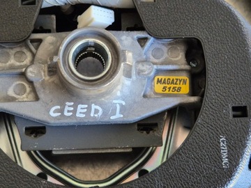 KIA CEED I VOLANT KOŽENÁ AIR NÁDRŽ MULTIFUNKČNÍ ORIG.