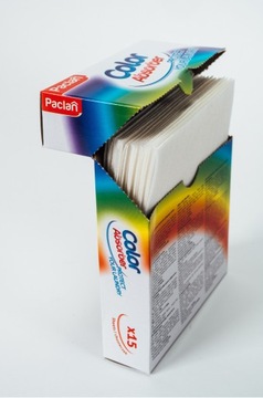 PACLAN ABSORBER САЛФЕТКИ ДЛЯ УЛОВЕНИЯ ЦВЕТА 15 ШТ.