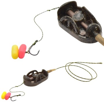 Gotowy Uzbrojony koszyk metod Method Feeder 40g #6