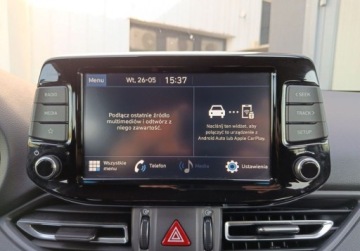 Hyundai i30 III Hatchback Facelifting 1.5 T-GDI 48V 160KM 2024 Hyundai i30 1.5 T-GDI 48V 160KM SalonPL Smart FV23 Kamera mHEV seriws ASO, zdjęcie 17