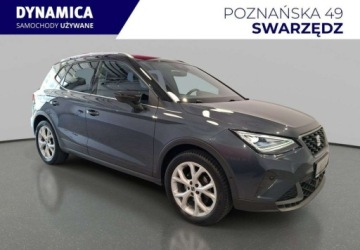 Seat Arona Crossover Facelifting 1.5 TSI 150KM 2022 Seat Arona VAT 23 FR 1.5TSI 150KM DSG 2022 r., salon PL, I wlasciciel