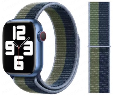 PASEK DO APPLE WATCH 2 3 4 5 6 7 8 9 SE ULTRA 2 38/40/41/42/44/45/49mm Rzep