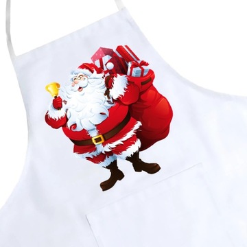 FARTUCH KUCHENNY ŚWIĄTECZNY PREZENT MIKOŁAJ